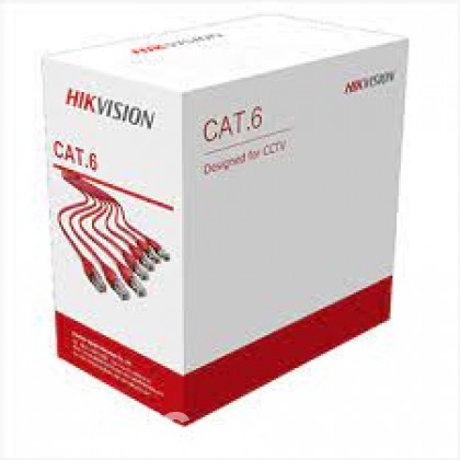 Hikvision Genuine Cat-6 305 Meter White Network Cable